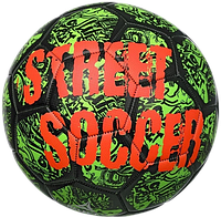 М'яч футбольний вуличний Select Street Soccer v22 зелений Уні 4,5