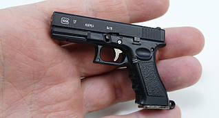 Сувенірний Пістолет Glock 17 Міні Пістолет колір Чорний (00824)