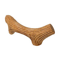 Игрушка для собак Рог жевательный GiGwi Wooden Antler, дерево, полимер, M
