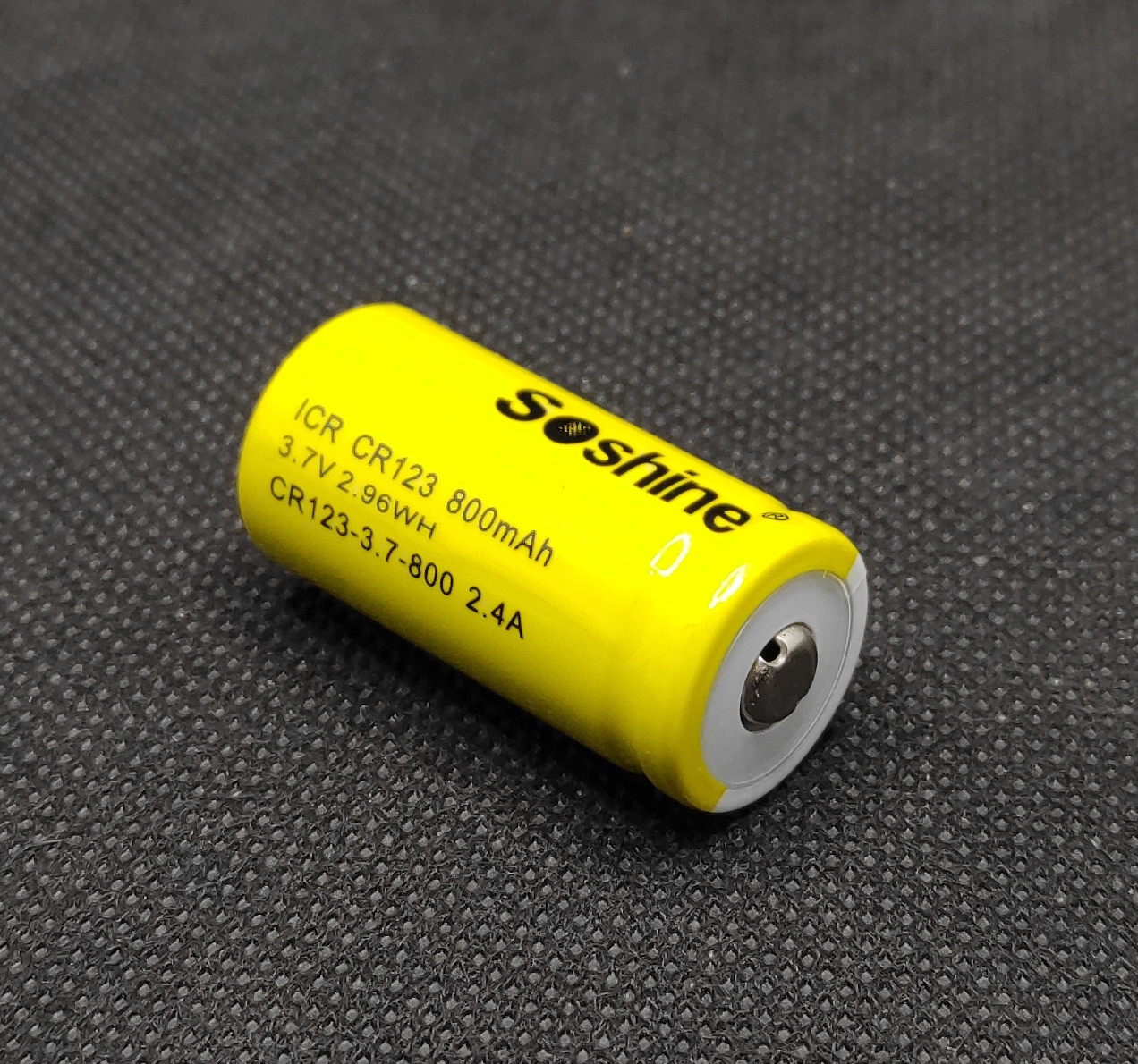 Акумулятор Soshine 16340 3,7V 800mAh Li ( 1шт. )