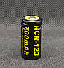 Акумулятор Soshine RCR123P 3,7V 700mAh із захистом ( 1шт. ), фото 4