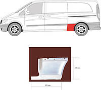 Боковина MERCEDES-BENZ VITO (W639) / MERCEDES-BENZ VIANO (W639) 2003-2014 г.