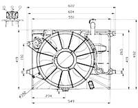 Радіатор кондиціонера PR00060030 на MERCEDES 210 E-CLPRS 95-99