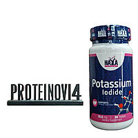 Микроэлемент Калий Haya Labs Potassium Iodide 32.5mg 30 таблеток витамины и минералы