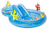 Ігровий надувний дитячий центр 310*193*71 см "На морському дні" з гіркою INTEX 56132, фото 3