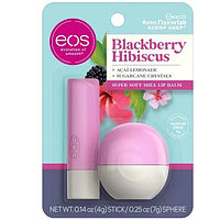 Набір бальзамів для губ EOS Blackberry Hibiscus