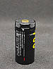 Акумулятор Soshine RCR123P 3,7V 700mAh із захистом та зарядкою від microUSB ( 1шт. ), фото 3