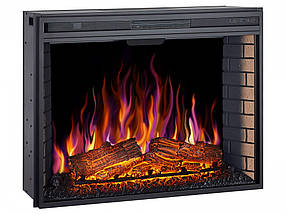 Електричний камін обігрівач з пультом керування, електрокамін для дому ARTIFLAME AF33 NEW (зі звуком), фото 3