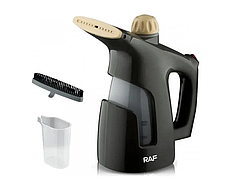 Відпарювач для речей портативний RAF R1161 200 мл 1.7 м з потужністю 800W Чорний