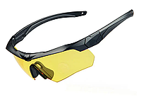 Окуляри тактичні захисні балістичні в стилі ESS Crossbow Yellow скло 2.2мм жовта лінза якість ARMADA