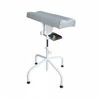 Медичний столик для внутрішньовенних ін'єкцій СДИ-1 регульований із підставкою з неіржавкої сталі Viola