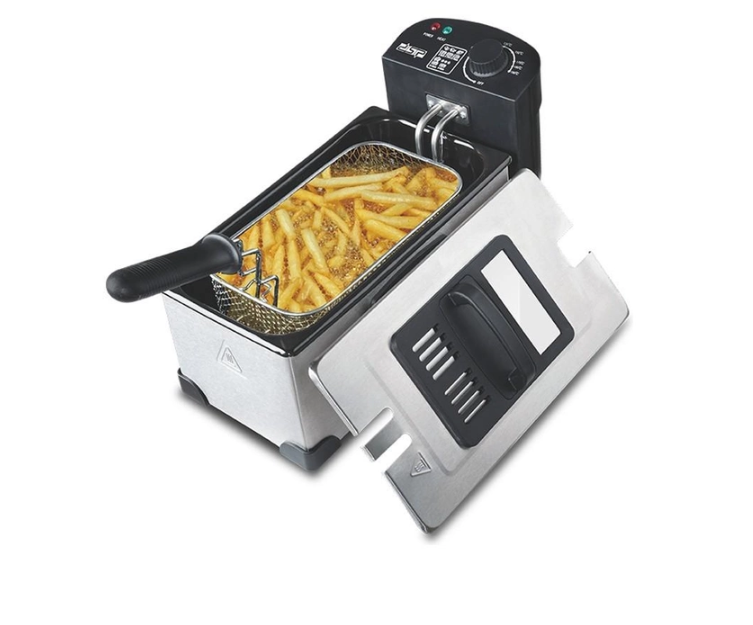Профессиональная электрическая фритюрница DSP KB-2079 объем чаши 3л ...