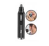 Тример універсальний 2 в 1 DSP 40007 3 Вт бездротовий акумуляторний для стрижки миючі насадки USB зарядка, фото 5