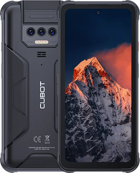 Смартфон Cubot KingKong 8 6/256GB, 10600mAh, NFC, 48 Мп, Android 13, Дисплей 6.5", Кубот Кінг Конг 8 Чорний Чорний