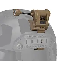 Ліхтарик / фонарик тактичний на шолом Тактический фонарь Princeton Tec Charge-MPLS с креплениями Койот707