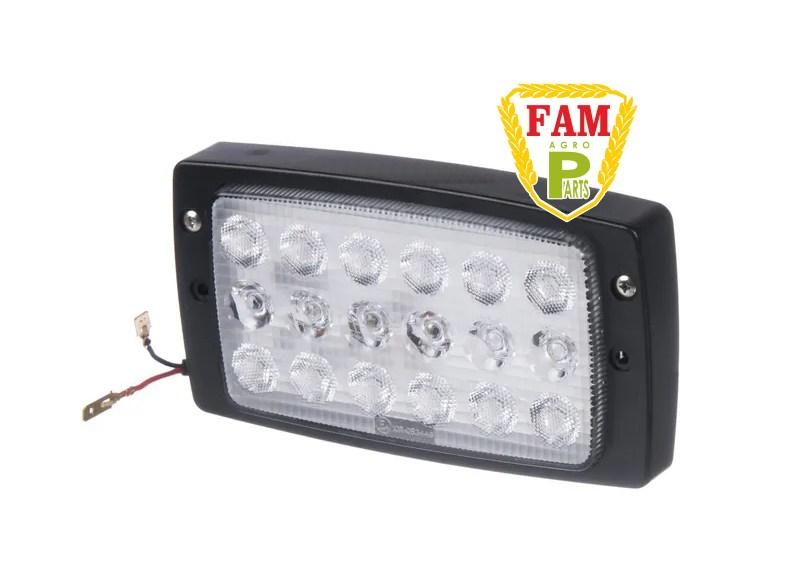 Ліхтар світлодіодний 27Вт, 5320лм, 10/30В, 182,5x48x101,5 мм, 18 светодиодов, LA80300, 625914 Claas