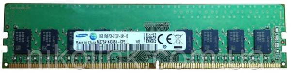 Память Samsung DDR4 8GB PC4-17000U (2133P) (M378A1K43BB1-CPB)(8x1), б/у