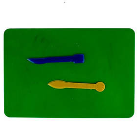 Дошка для пластиліну маленька 220*150 + 2 стека 0040, 0368