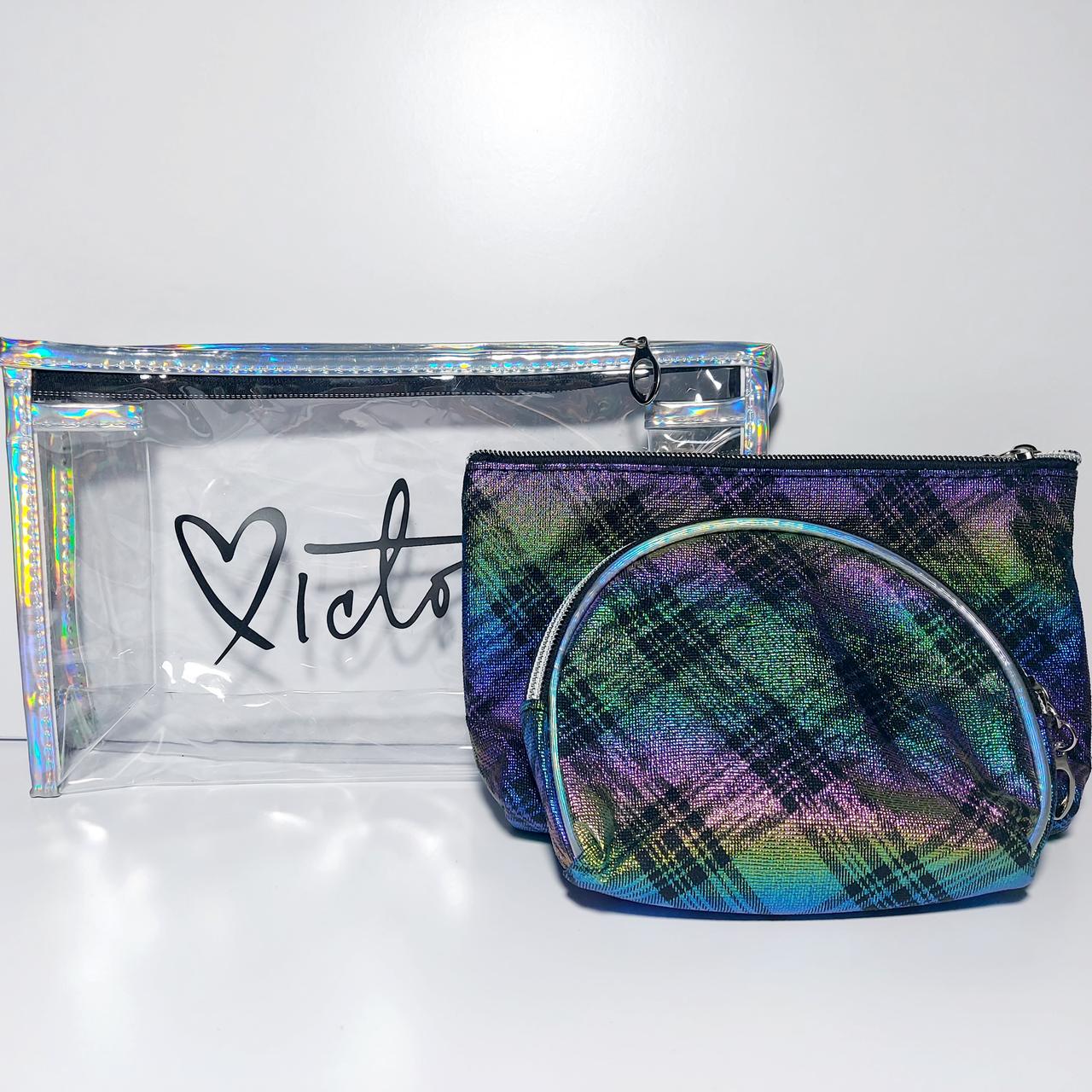 Косметички набір 3в1 силікон і текстиль, фото 1