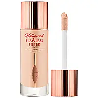 Тональная основа, праймер, хайлайтер,3в1, фильтр Charlotte Tilbury Hollywood Flawless Filter, 1 fair/pale