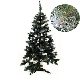 Ялинка штучна 3м Королева з білими кінчиками