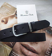 Мужской ремень Massimo Dutti black