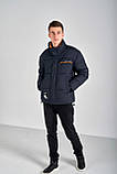 Чоловіча зимова куртка, темно-синього кольору., фото 4