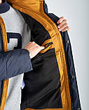 Чоловіча зимова куртка, темно-синього кольору., фото 6