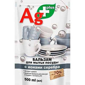 Засіб для миття посуду 500мл дой-пак Aq+ BIO Formula 0488