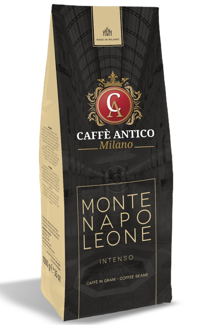 Кава в зернах Caffe Antico Montenapoleone Італія купаж із нотками сухофруктів