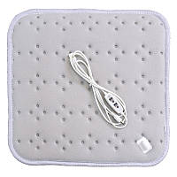 Накидка на крісло стілець із підігрівом від usb 45*45cm Gray