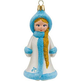 Іграшка ялинкова Снігурка мала 12,5*6,5см