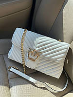 Жіноча сумка Pinko Lady white Пінко біла 0041