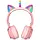 Bluetooth Stereo Unicorn STN-27 LED pink, фото 2