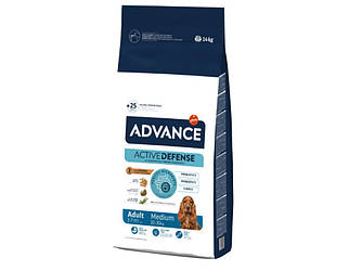 Advance (Едванс) Dog Medium Adult - Корм для дорослих собак середніх порід 14 кг