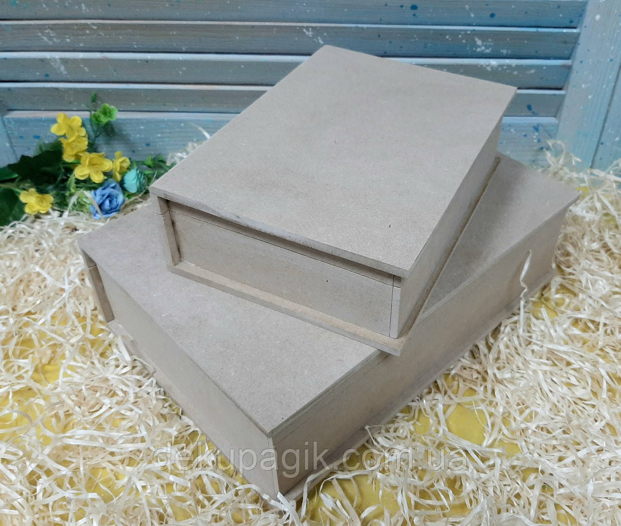 Скринька - Книжка 20х29х8см (мдф 6мм), фото 1