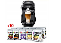 Капсульная кофеварка Bosch TAS1002/01 3.3 bar черная