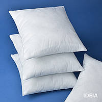Внутренняя подушка для декоративных наволочек 45х45 см белая