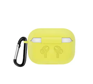 Чехол Silicon для AIRPODS PRO PROTECTIVE CASE / Желтый - фото 1 - id-p2099545635