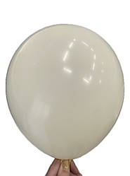 Кульки повітряні латексні кольору 037 вершковий 36 дюймів 100 шт.