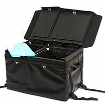 Сумка термоконтейнер для їжі 610х410х375мм Термосумки для доставки їжі Термоконтейнери для перевезення їжі, фото 4