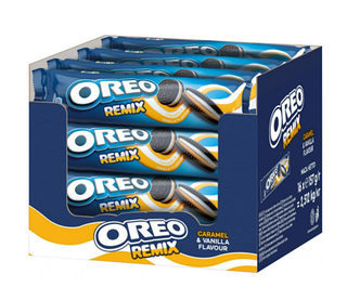 Oreo Remix Caramel & Vanilla 157g 1/16