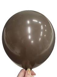 Кульки повітряні латексні 034 чорний шоколад 12 дюймів