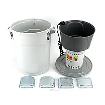 Зерноподрібнювач Фермер КРВ-3400/50L (1.3 кВт, 400 кг/год, 50 л). Кормоподрібнювач феремер, фото 4