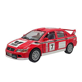 Модель автомобіля "Mitsubishi Lancer" Kinsmart KT 5072 W(Red) 1:32 - 1:36, Toyman