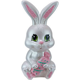 Фігура новорічна Зайчик №2 27*12см пластик мікс