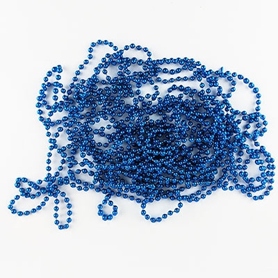 АКЦІЯ Намисто 3мм довжина 20м синій колір у пакеті