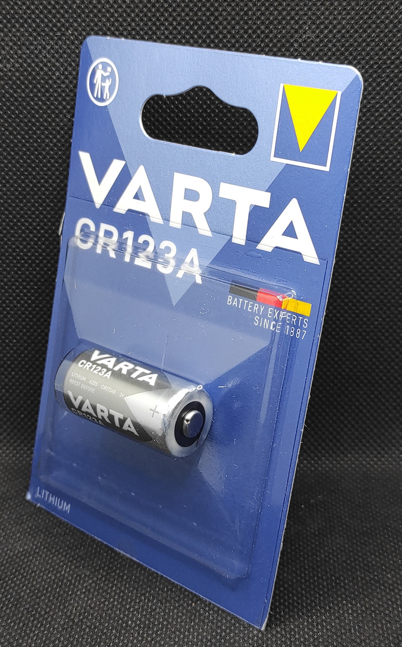 Литиевая батарейка Varta CR123A ( 1шт. ), фото 1