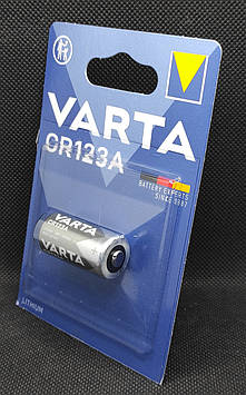 Литиевая батарейка Varta CR123A ( 1шт. )