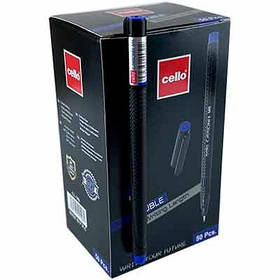 Ручка гелева синя 0,7мм СARBONIX Cello  CL-M6 ,